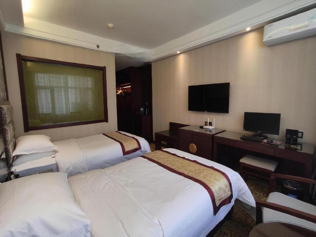 Lanzhou Hualian Hotel Exterior foto